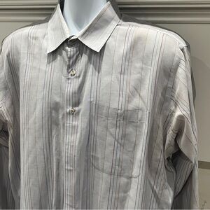 Vintage Christian Dior Classic Striped Men's Shirt